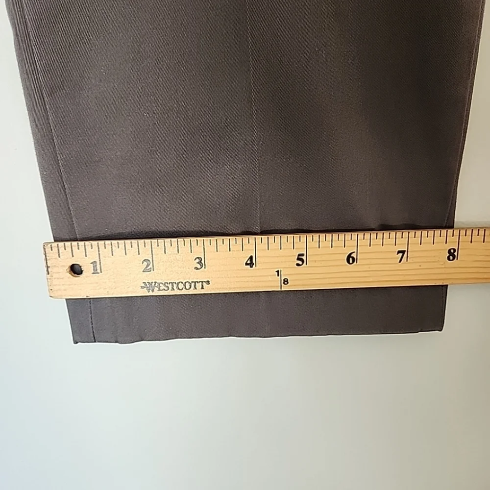 Brooks Brothers Lightweight Advantage Chino Stretch Clark Pants 34x30 Dark Gray